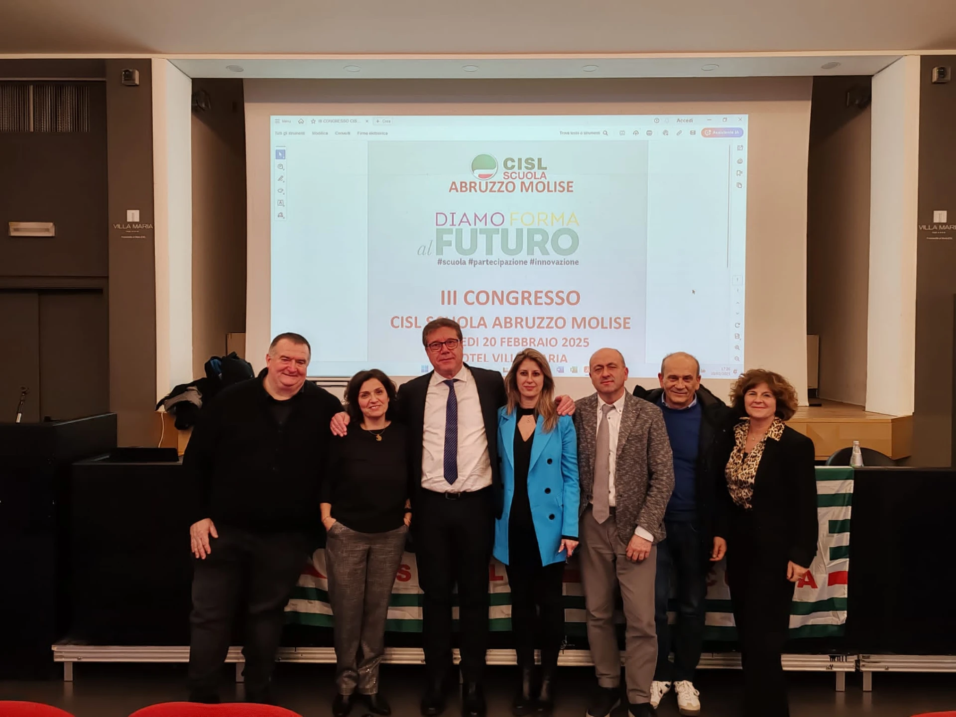 LA CISL SCUOLA SI CONFERMA PRIMO SINDACATO IN ABRUZZO